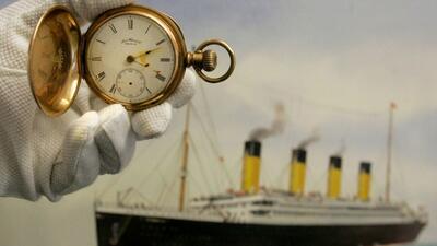 ساعت طلای مسافر تایتانیک فروخته شد؛ فروش اشیای کشتی تایتانیک با ارقام باورنکردنی