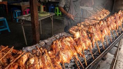 طرز تهیه  چلو مرغ بانکوکی  به روش آشپز تایلندی (فیلم)