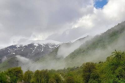 سامانه بارشی و سرد بهاری در راه مازندران