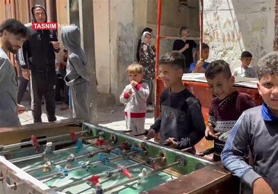 پارک بازی کودکان المغازی؛‌ بانک جدید حملات رژیم صهیونیستی - تسنیم
