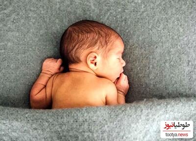 (عکس)نادرترین اتفاقی که به ذهن هیچ کس خطور نمیکنه!!/به دنیا آمدن نوزادی با دم 12 سانتی متری