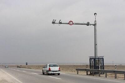 ثبت تخلف سرعت بیش از ۵۵ هزار وسایل نقلیه در محورهای خراسان شمالی‌