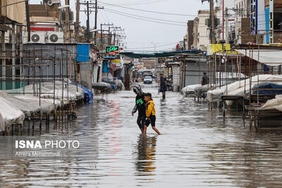 امدادرسانی به بیش از ۲۱۰۰ نفر در سیلاب و آبگرفتگی در خوزستان
