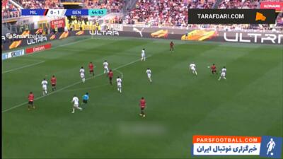 گل الساندرو فلورنتزی به جنوا (میلان 1-1 جنوا) - پارس فوتبال | خبرگزاری فوتبال ایران | ParsFootball