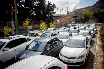 ترافیک سنگین جاده‌ها و ورودی‌های تهران