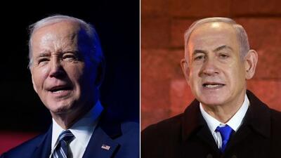 گفت‌وگوی بایدن با نتانیاهو در بحبوحه مذاکرات آتش‌بس و کوچ اجباری ساکنین رفح