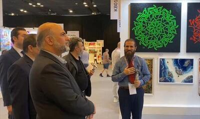 حضور پررنگ هنرمندان ایرانی در نمایشگاه بین‌المللی هنر دبی