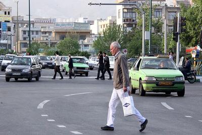 هشدار جدی به افزایش آمار تصادفات عابران پیاده در شهر تهران