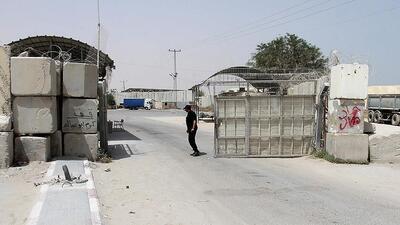 بسته شدن گذرگاه کرم ابوسالم غزه/ انسداد راه کمکهای بشردوستانه توسط اسرائیل