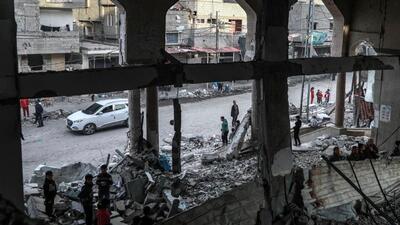 بمباران مناطق مسکونی در رفح/ 21 نفر به شهادت رسیدند