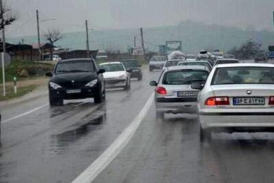 وضعیت جاده‌ها و راه‌ها، امروز ۱۷ اردیبهشت ۱۴۰۳؛ بارش باران در جاده‌های ۱۱ استان