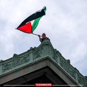 رژه خودرویی در شیکاگو آمریکا در حمایت از غزه