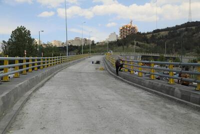 پیشرفت پروژه دسترسی بزرگراه همت غرب - چمران شمال به ۹۵ درصد رسید | چند قدم تا افتتاح!