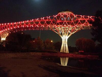 «پل طبیعت» امشب قرمز می‌شود