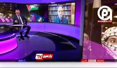 مجری بی‌بی‌سی؛ بلندگوی فارسی‌زبان نتانیاهو!+ فیلم