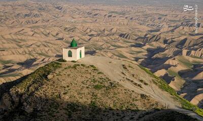عکس/ زیارتگاه و قبرستان خالدنبی در گلستان