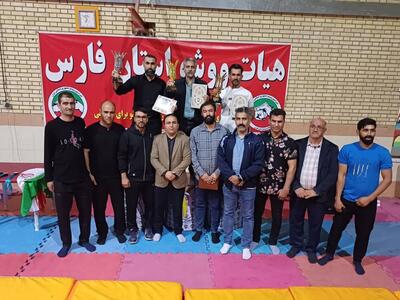 شیراز قهرمان مسابقات ووشو انتخابی جوانان فارس شد
