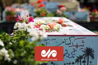 مراسم تشییع شهدای گمنام در نیروی زمینی ارتش در تهران