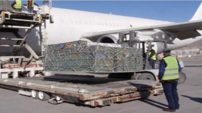 صادرات ۱۴۵ میلیون دلاری افغانستان از طریق دهلیزهای هوایی