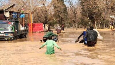 آوارگی صدها خانواده براثر سیلاب در غور