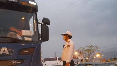 اجرای طرح کنترل تناژ ناوگان باری در مسیر‌های شهرستان سیرجان