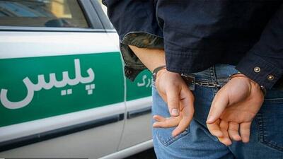 دستبند پلیس بر دستان سارقان در شهرکرد