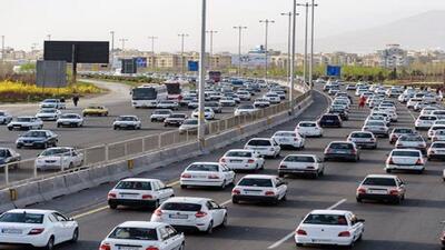آخرین وضعیت ترافیکی آزادراه کرج تهران در ۱۷ اردیبهشت