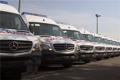 عصر خودرو - ورود ۹۰۰ خودروی عملیاتی و آمبولانس به ناوگان هلال احمر