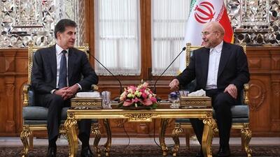 قالیباف: نباید فرصت‌ها برای ارتقای روابط بین ایران و اقلیم کردستان عراق از بین برود