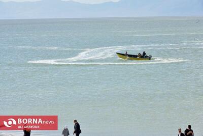 افزایش تراز ۲۰ سانتی متری دریاچه ارومیه