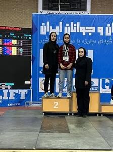 کسب ۶ مدال رنگارنگ توسط دختران همدانی در روز اول مسابقات وزنه برداری قهرمانی کشور