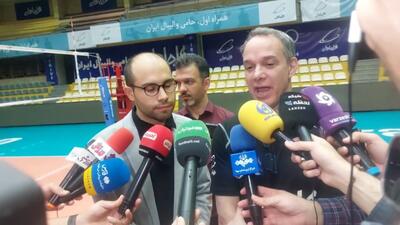 اختصاصی/ مصاحبه با پائز سرمربی تیم ملی والیبال در حاشیه تمرین ملی پوشان