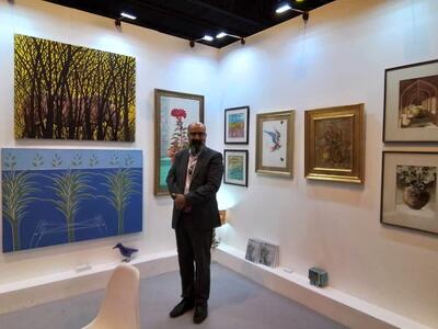 ببینید: بزرگان هنر ایران با مهستان در دهمین World Art Dubai/ آیدین آغداشلو، صادق تبریزی، محجوبی، الخاص