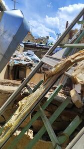 انفجار و تخریب دو منزل مسکونی در ملایر بر اثر نشت گاز