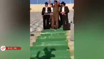 ویدئوی شوکه‌کننده از گریم صدام حسین در ورزشگاه آزادی | خشم کاربران از اقدام این تماشاگر