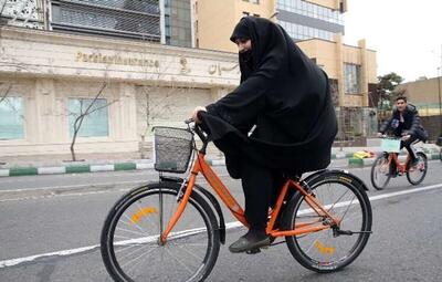استفاده از دوچرخه برقی با یک شرط محال برای زنان | روزنو