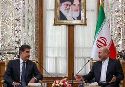 رئیس اقلیم کردستان عراق با قالیباف دیدار کرد - تسنیم