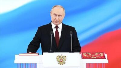 پوتین برای بار پنجم برای رئیس جمهوری روسیه سوگند یاد کرد