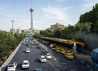 قاب خاصی که امروز از آسمان تهران ثبت شد