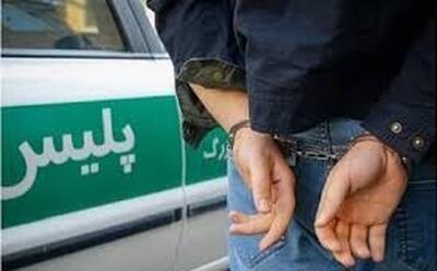 دستگیری سارق سیم و کابل برق در یاسوج 