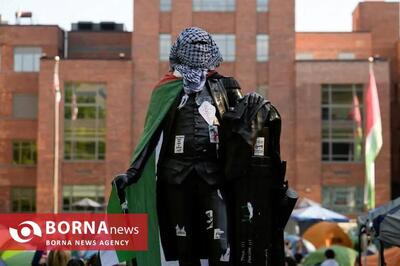 دستگیری دانشجویان حامی فلسطین دانشگاه جرج واشنگتن