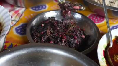 (ویدئو) غذای روستایی در بنگلادش؛ از چلو مرغ تا چلو تخم مرغ کاری