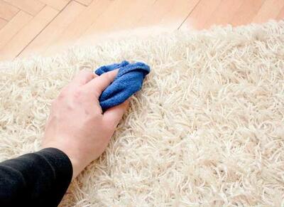 راهکار شستشو فرش ماشینی سفید