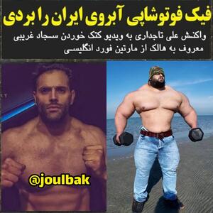 قهرمان هنرهای رزمی، آبروی هالک قلابی ایران را برد! + عکس