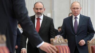 دیدار پوتین و پاشینیان در مسکو - عصر خبر