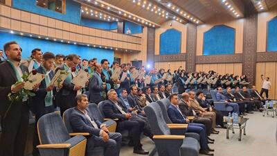 آیین تحلیف 105 نفر از کارآموزان وکالت قوه قضائیه فارس برگزار شد
