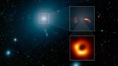 تصویر روز ناسا: کهکشان، جت و سیاهچاله معروف