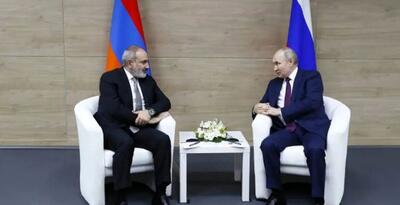 دیدار پوتین و پاشینیان در مسکو/ روابط دو کشور در حال گسترش است