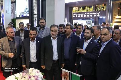 معاون حقوقی دولت از نمایشگاه بین‌المللی نفت ایران بازدید کرد