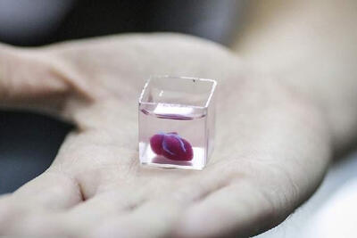 ببینید | اولین قلب پرینتِ سه بعدی با استفاده از بافت سلولی خود بیمار!